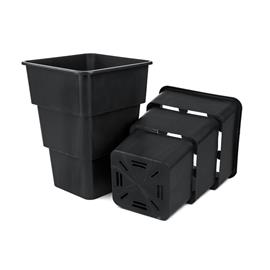 AIR MAX POT, black 20x20x27cm (7 LTS)