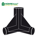 Connector for 22mm poles 3 way